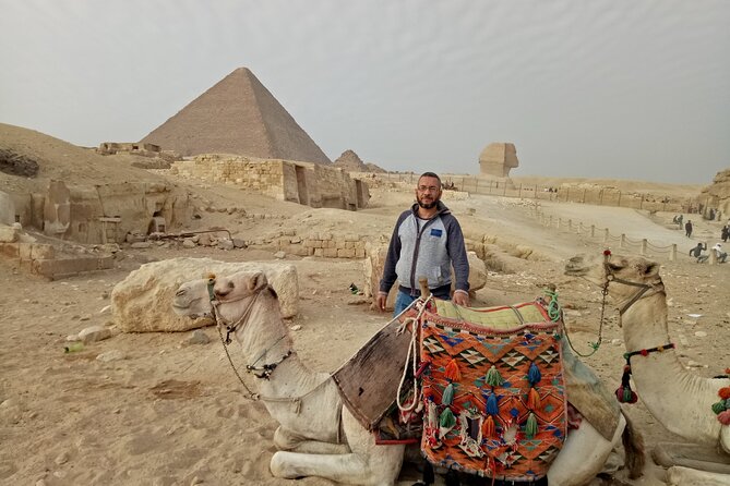 Private Tour to The Great Pyramids, Sphinx and Camel Ride - What the 30-minute camel ride is really like