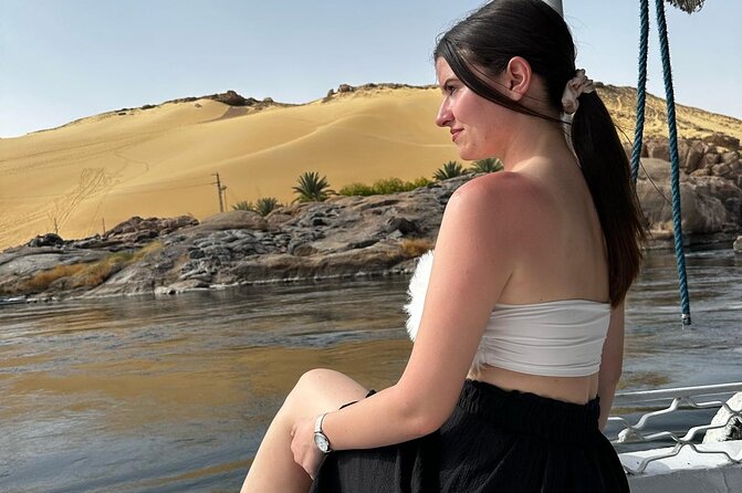 Private Trip to Nubian Village and Felucca Ride in Aswan - Sailing from Aswan on a traditional felucca