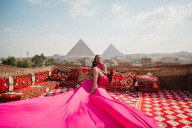 Pyramid Duo Rooftop Capturing Elegance from the Rooftop - The one-hour rooftop photoshoot
