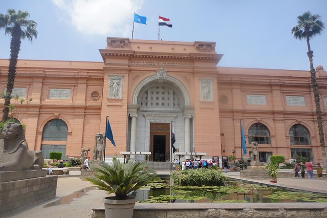 pyramids, Egyptian Museum Layover with Camel & Felucca Ride - Beginning with the Egyptian Museum