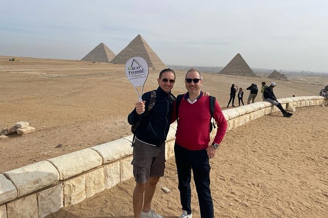 Pyramids, Memphis and Sakkara tour - Guide quality and the feel of the day