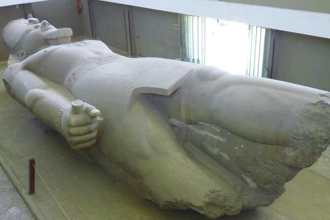 Pyramids of Egypt full day tour: Great Pyramids of Giza, Saqqara & Memphis - Memphis and the Colossus of Ramses II
