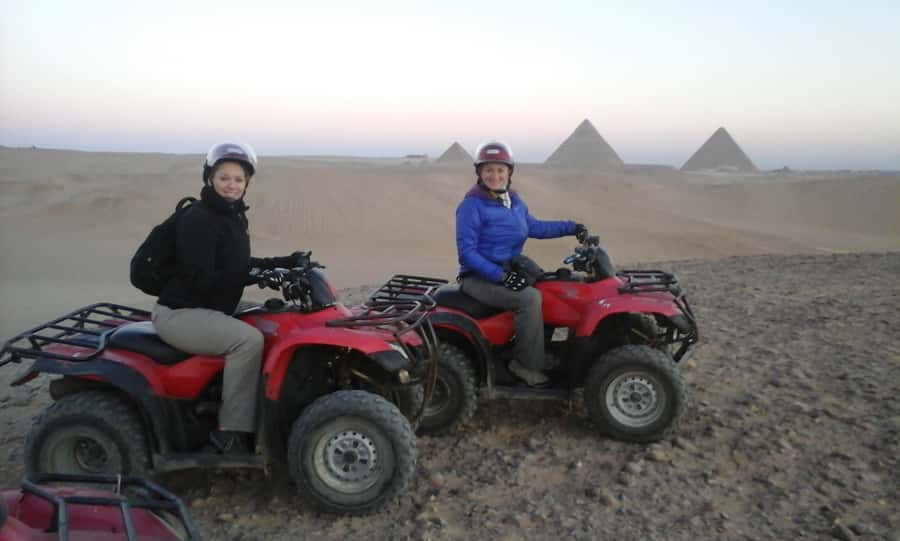 Pyramids of Giza: 1-Hour Quad Bike Desert Safari - Key points before you book