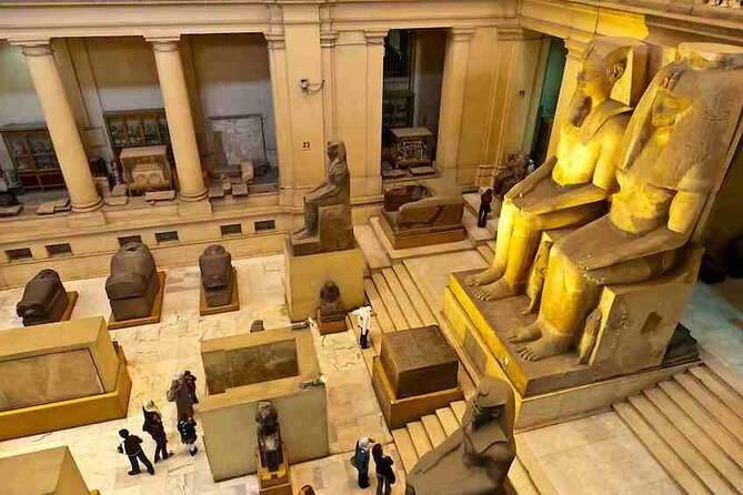 Pyramids Of Giza And Egyptian Museum Tour By Bus From Hurghada - Meeting the Great Sphinx