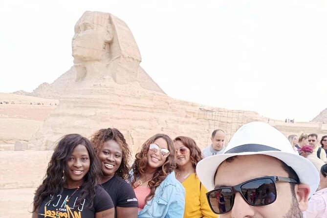 Pyramids of Giza and the Egyptian Museum Trip - The Great Sphinx and Valley Temple complete the pyramid complex