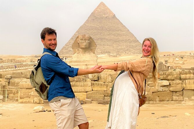 Pyramids of Giza half-day tour - A one-hour camel ride across the pyramid area