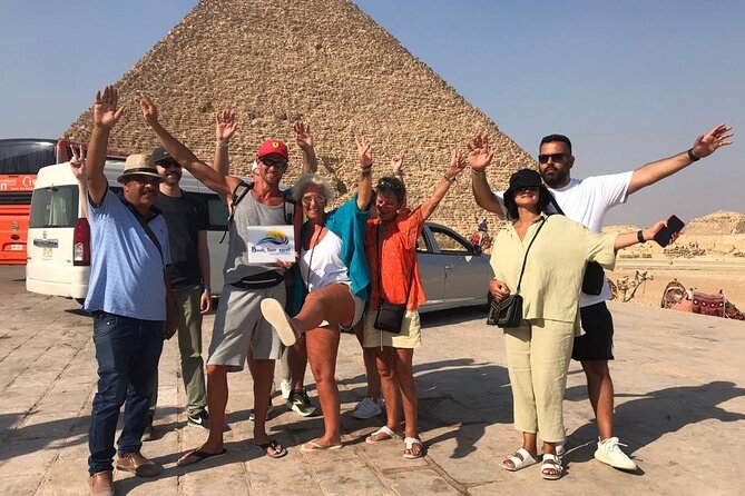 Pyramids of Giza & Museum & Bazaar from Cairo private - Three Hours Among the Pyramids of Giza