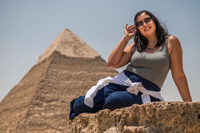 Pyramids of Giza Photoshoot & Tour with Camel, Horse & Shopping - Starting with Khufu, the Great Pyramid
