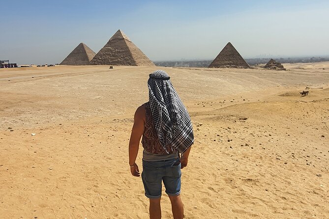 Pyramids of giza ,Sphinx,riding camel and driving a quad bick ATV. - The Sphinx and Valley Temple
