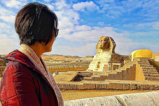 Pyramids & Sphinx Saqqara Day Tour - Meeting the Great Sphinx