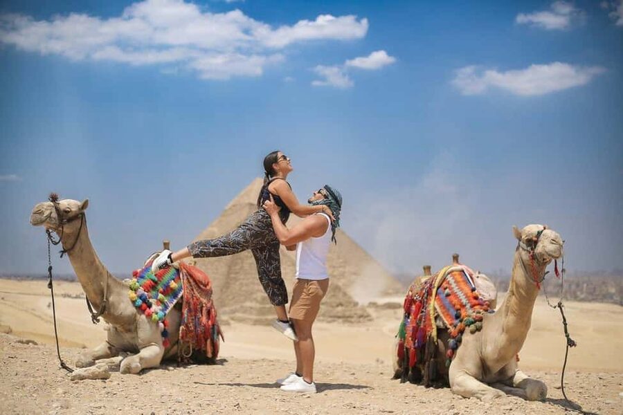 Pyramids & Sphinx Tour with Free Camel Ride - The Sphinx and its stories