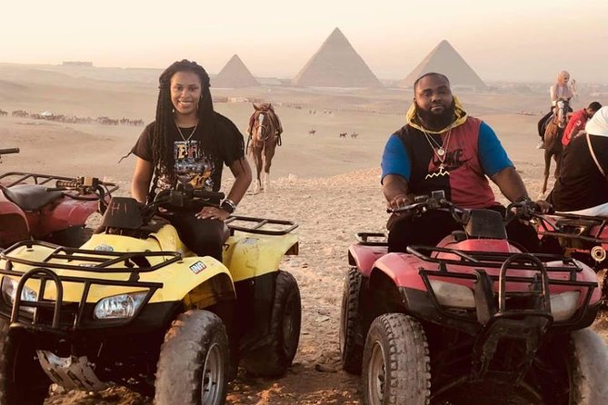Quad Bike , Lunch and Camel Ride Private Tours from Cairo Giza Hotel - Pyramid access and extra fees