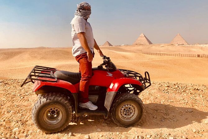 Quad Bike , Lunch and Camel Ride Private Tours from Cairo Giza Hotel - Koshary lunch between the rides