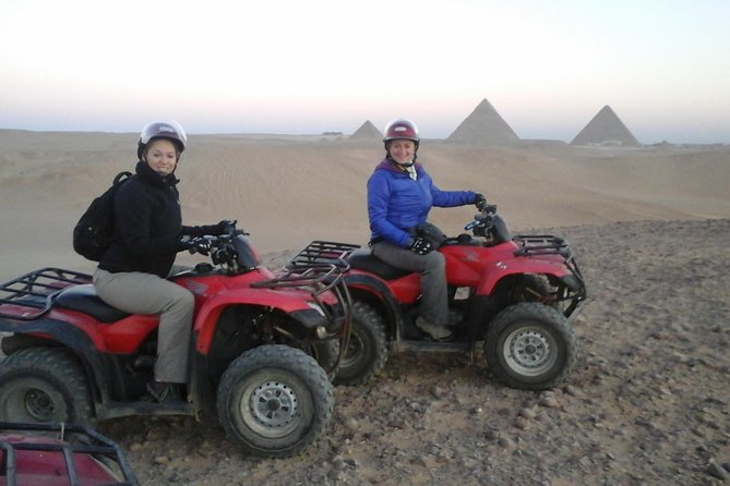 Quad Bike Trip At Desert of Giza Pyramids - Sunrise, Midday, Or Sunset?