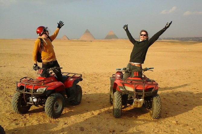 Quad Bike Trip At Desert of Giza Pyramids - Hotel Pickup Makes A Short Activity Easier