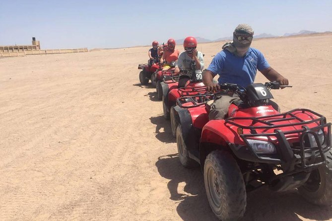 Quad Biking (3 hours trip) - The quad camp and the first safety briefing