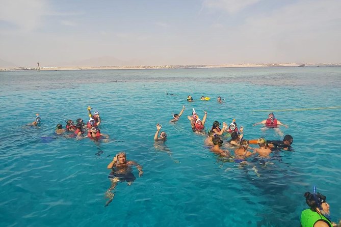 Ras Mohamed & White Island Experience Sharm El Sheikh - Lunch on board, with simple Egyptian boat-day fare