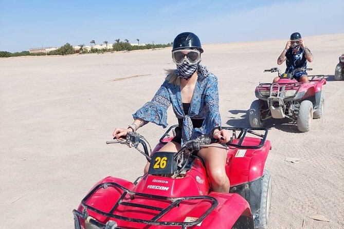 Safari Quad Adventure and Camel Riding in Hurghada - The Bedouin village stop and traditional tea