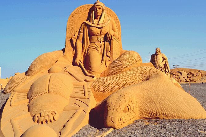 Sand City Museum Tour With Private transportation - Hurghada - The mythological section: sand, legends, and famous figures