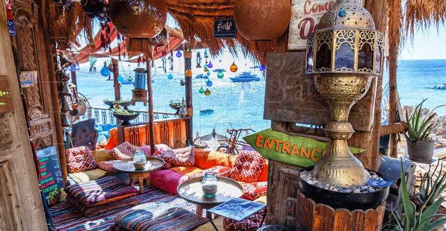 Sharm El-Sheikh: Cafe & restaurant - Farsha or New Panorama - The Farsha access rule you need to know