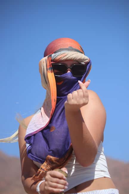 Sharm El-Sheikh: Jeep Adventure to Blue Hole, Canyon & Dahab - Camel riding along the Dahab coast