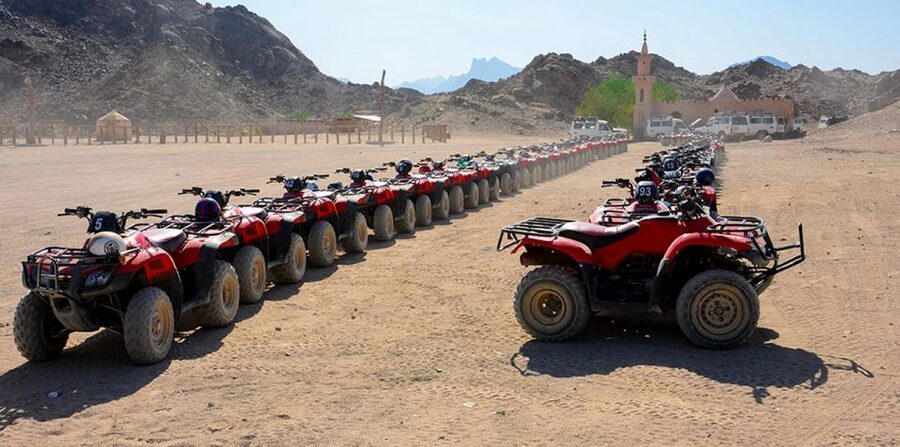 Sharm El Sheikh: Quad bike, Safari, Camel With Dinner & Show - The camel ride at sunset