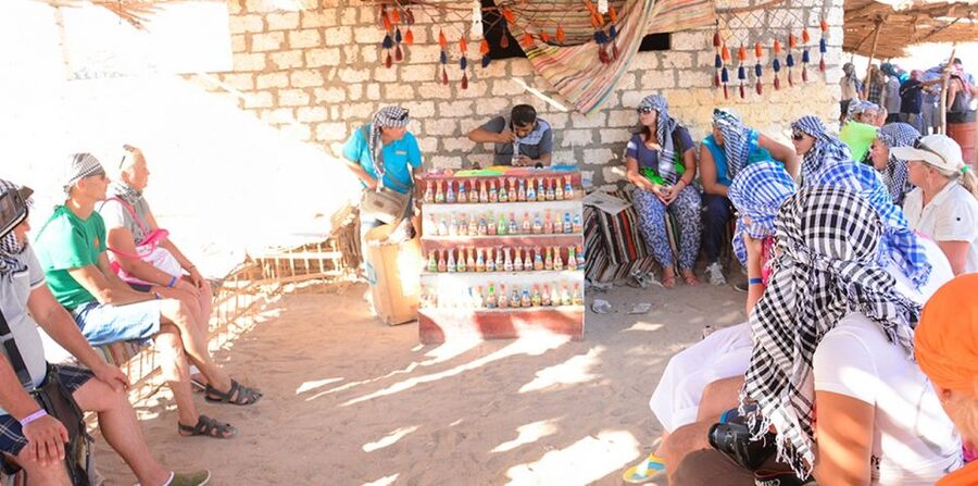 Sharm El Sheikh: Quad bike, Safari, Camel With Dinner & Show - Tea and Bedouin hospitality