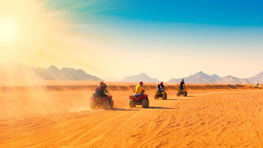 Sharm El Sheikh: Quad Biking trip with Authentic Bedouin Tea - Key points at a glance