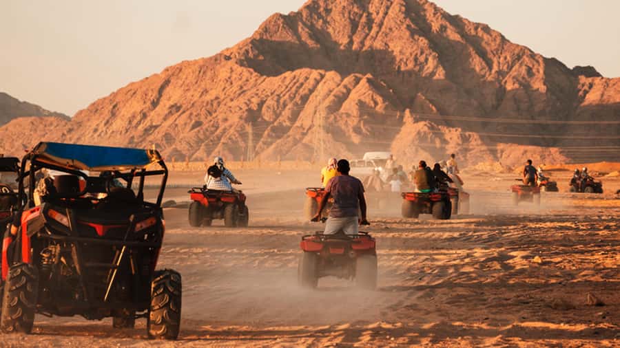 Sharm El Sheikh: Quad Biking trip with Authentic Bedouin Tea - Bedouin tea in the desert village