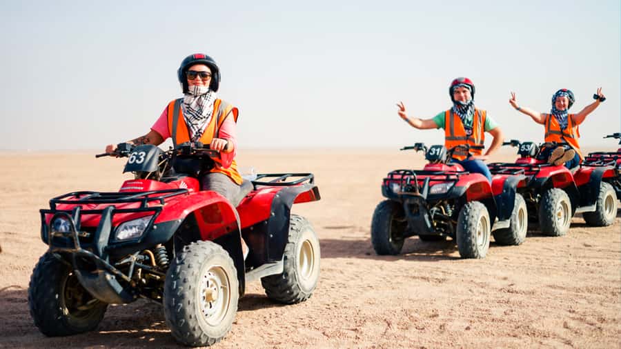 Sharm El Sheikh: Quad Biking trip with Authentic Bedouin Tea - Safety, comfort, and what to bring