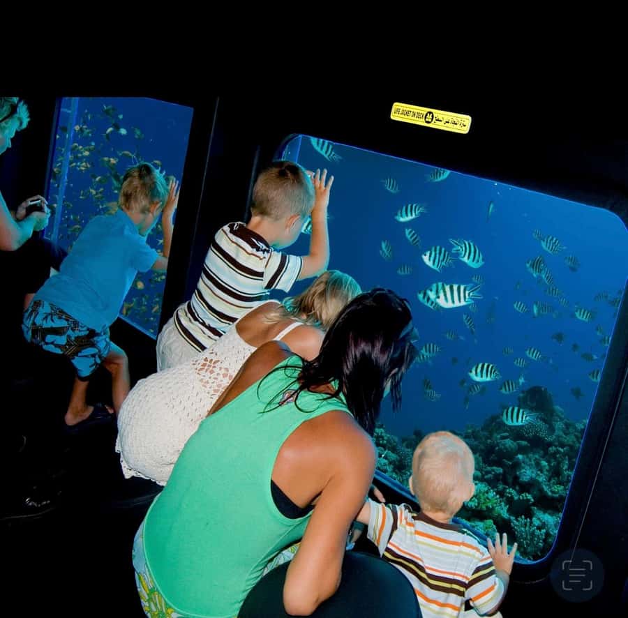 Sharm El-Sheikh: Seascope Submarine boat cruise with pickup - The first 15 minutes on the Red Sea