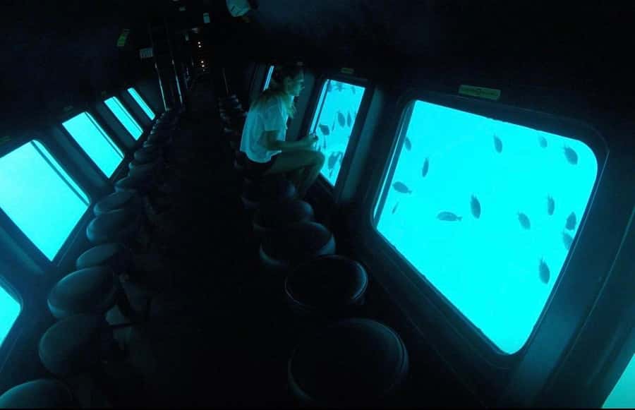 Sharm El-Sheikh: Seascope Submarine boat cruise with pickup - The return sailing and drop-off