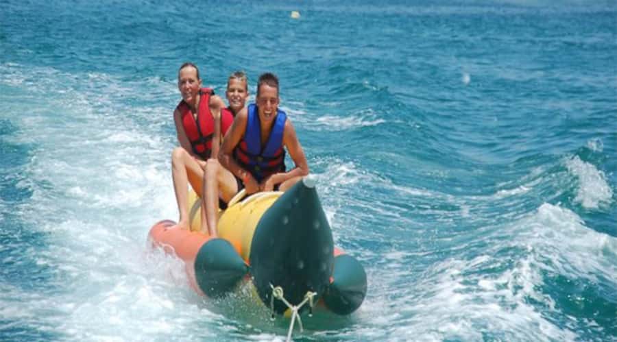 Sharm: Water Sports Adventure Day with Hotel Transfer - 70 minutes on a quad bike in the Sinai desert