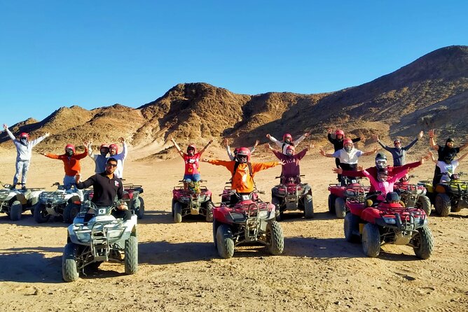 Single Quad Biking in Hurghada - From Hurghada hotels to the open desert