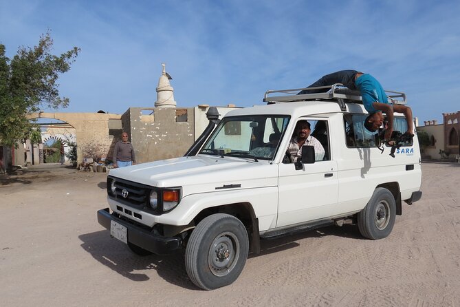 Small Group Full Day Hurghada Experience with BBQ and Show - Safety briefing and the first quad ride