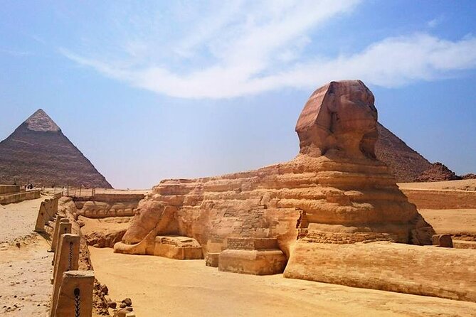 small group trip to Cairo from Hurghada - The Great Sphinx and its limestone story
