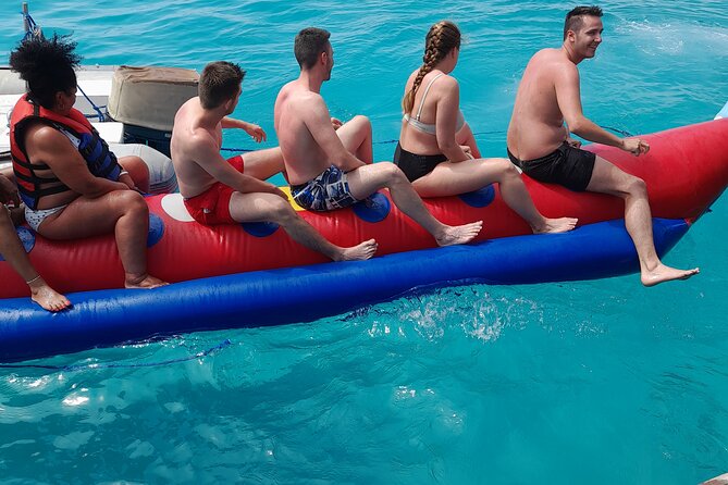 Snorkeling and Swimming at Orange Bay Island - Banana boat and sofa rides on the way back