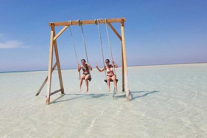 Snorkeling Day Trip To Orange Bay Island By VIP Boat In Hurghada - Banana boat and Sofa rides for extra fun