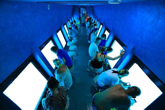 Snorkeling excursion in semi-submarine withِ transfer - Hurghada - Boarding the semi-submarine at the marina