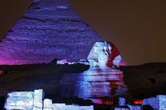 Sound and Light Show at the Pyramids from Egypt - What the service adds to the $45 price