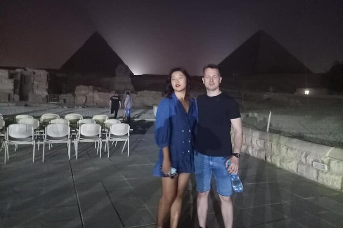 Sound and Light show Giza pyramids with private pick up - What the Sound and Light Show is really like
