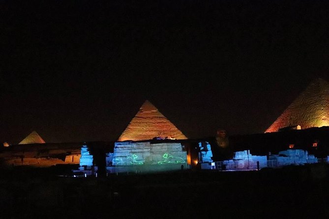 Sound and Light show Giza pyramids with private pick up - Is $14 good value for this evening activity?