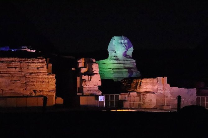 Sound and Light show Giza pyramids with private pick up - A direct hotel pickup makes Cairo evenings easier