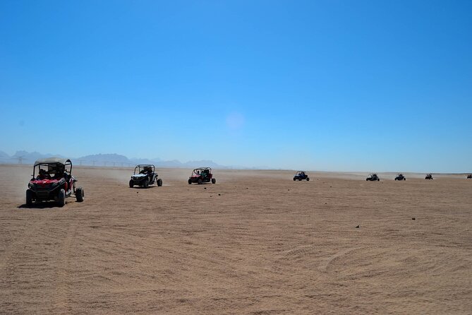 Stargazing Safari Adventure by Jeep with Bedouin Dinner-Hurghada - Sunset from the hill above the camp