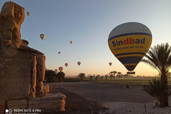 Sunrise Hot Air Balloon Ride Over Luxor - Watching the balloons inflate before sunrise