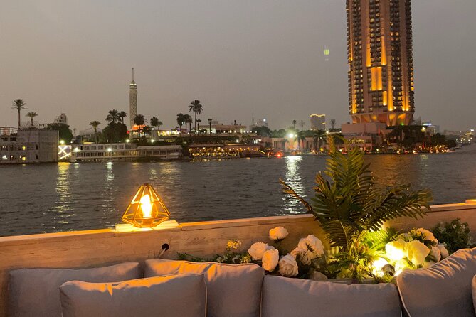 Sunset & Night Open Air Nile Cruise in Cairo & Giza - Cairo Tower and the first look at the skyline