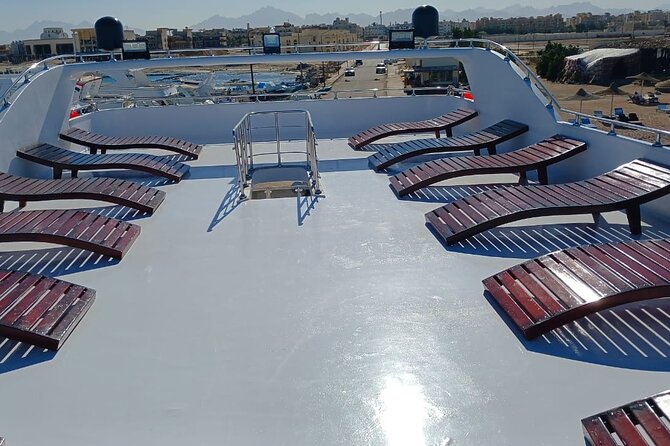 Swim with Dolphins VIP snorkeling Boat Trip with lunch - Hurghada - Lunch, tea, coffee, and a long day at sea