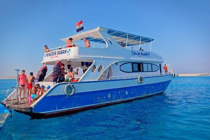 Swimming with Dolphins and Banana Boat Sea Trip Day Experience - Hurghada - Lunch, drinks, and time on deck