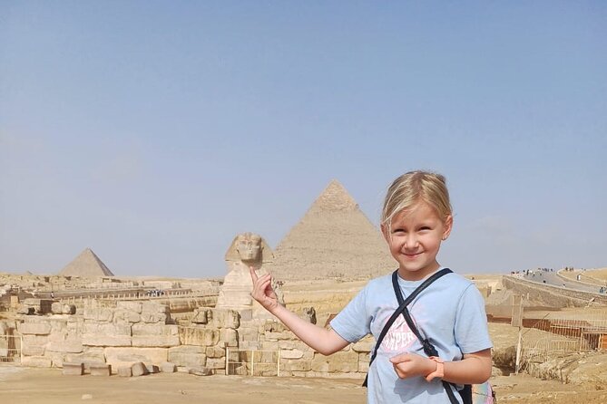 The Giza Pyramids, the Great Sphinx, and Local Lunch. - Kushary or falafel for a local lunch