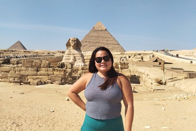 Thrilling Half-Day: Discover Pyramids, Sphinx, Camel Ride& Lunch! - Menkaure’s smaller pyramid with a granite surprise